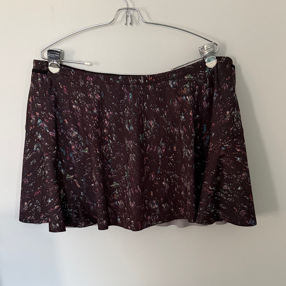 Athleta Multicolor Patterned Skort